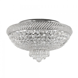 Bari E 1.2.45.200 N Хрустальная потолочная люстра Dio D`arte (Дио Дарте), Asfour, Bari Nickel