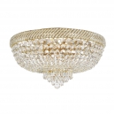 Bari E 1.2.60.200 G Хрустальная потолочная люстра Dio D`arte (Дио Дарте), Asfour, Bari Gold