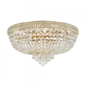 Bari E 1.2.60.200 G Хрустальная потолочная люстра Dio D`arte (Дио Дарте), Asfour, Bari Gold