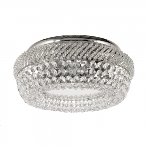 Bari E 1.4.35.200 N Хрустальная потолочная люстра Dio D`arte (Дио Дарте), Asfour, Bari Nickel