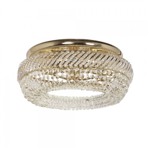 Bari E 1.4.40.200 G Хрустальная потолочная люстра Dio D`arte (Дио Дарте), Asfour, Bari Gold