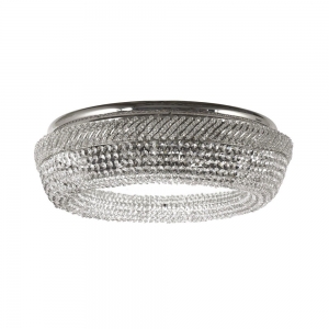 Bari E 1.4.60.200 N Хрустальная потолочная люстра Dio D`arte (Дио Дарте), Asfour, Bari Nickel