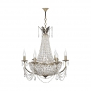 Recetto E 1.6.6.299 GH Хрустальная подвесная люстра Dio D`arte (Дио Дарте), Asfour, Recetto Gold