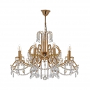 Alessandria E 1.1.8.600 G Хрустальная подвесная люстра Dio D`arte (Дио Дарте), Elite, Alessandria Gold
