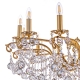 Alessandria E 1.1.8.600 G Хрустальная подвесная люстра Dio D`arte (Дио Дарте), Elite, Alessandria Gold