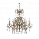 Sorrento E 1.1.6.600 G Хрустальная подвесная люстра Dio D`arte (Дио Дарте), Elite, Sorrento Gold