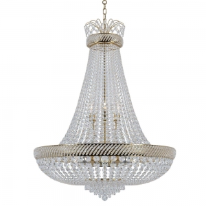 Bari E 1.5.80.200 G Хрустальная подвесная люстра Dio D`arte (Дио Дарте), Asfour, Bari Gold