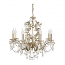 Forli E 1.1.8.200 G Хрустальная подвесная люстра Dio D`arte (Дио Дарте), Asfour, Forli Gold