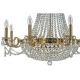 Lodi E 1.6.8.600 G Хрустальная подвесная люстра Dio D`arte (Дио Дарте), Elite, Lodi Gold