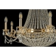 Lodi E 1.6.8.600 G Хрустальная подвесная люстра Dio D`arte (Дио Дарте), Elite, Lodi Gold