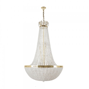 Lodi E 1.5.80.100 G Хрустальная подвесная люстра Dio D`arte (Дио Дарте), Elite, Lodi Gold