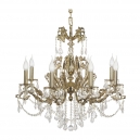 Sorrento E 1.1.8.600 G Хрустальная подвесная люстра Dio D`arte (Дио Дарте), Elite, Sorrento Gold