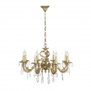 Siena E 1.1.8.200 AG Хрустальная подвесная люстра Dio D`arte (Дио Дарте), Asfour, Siena Antique gold