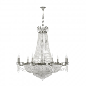 Lodi E 1.6.9.200 N Хрустальная подвесная люстра Dio D`arte (Дио Дарте), Asfour, Lodi Nickel