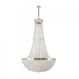 Lodi E 1.5.80.200 G Хрустальная подвесная люстра Dio D`arte (Дио Дарте), Asfour, Lodi Gold