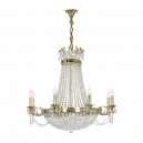 Lodi E 1.6.8.200 G Хрустальная подвесная люстра Dio D`arte (Дио Дарте), Asfour, Lodi Gold