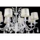 Firenze E 1.1.8.600 W Подвесная люстра Dio D`arte (Дио Дарте), Firenze White