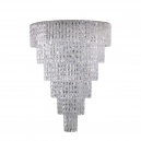 Bergamo E 1.11.120.101 N Каскадная люстра Dio D`arte (Дио Дарте), Bergamo Nickel