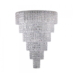 Bergamo E 1.11.120.101 N Каскадная люстра Dio D`arte (Дио Дарте), Bergamo Nickel