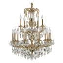 Aosta E 1.1.15.600 GB Подвесная люстра Dio D`arte (Дио Дарте), Aosta Gold black