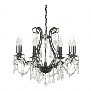 Isola E 1.1.8.200 NB Подвесная люстра Dio D`arte (Дио Дарте), Isola Nickel black