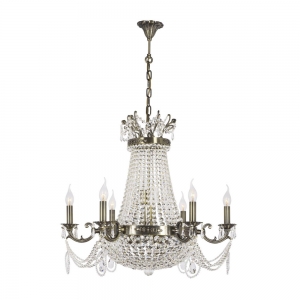 Lodi E 1.6.6.200 GB Подвесная люстра Dio D`arte (Дио Дарте), Lodi Gold black