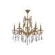 Barolo E 1.1.8.600 CG Подвесная люстра Dio D`arte (Дио Дарте), Barolo Gold