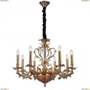 Firenze 1780.8.2 Antique Gold Подвесная люстра Lucia Tucci (Лучия Туччи), Firenze Antique Gold