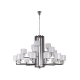 4412+6+3/C black glossy (М0068531) Большая люстра Newport, 4400