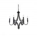 3456/C black+gold (М0070512) Большая люстра Newport, 3450