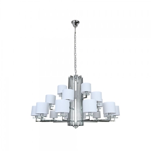 35412+6+3/C chrome без абажуров (М0069064) Большая люстра Newport, 35400