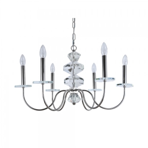 3876/С nickel (М0070660) Большая люстра Newport