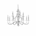 3878+4/С nickel (М0070882) Большая люстра Newport, 3870