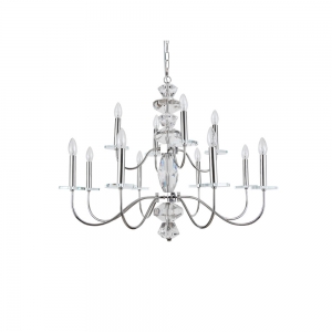 3878+4/С nickel (М0070882) Большая люстра Newport, 3870