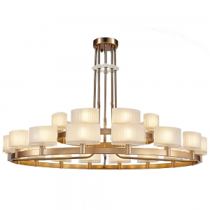 4338+16/C  new gold (М0070341) Большая люстра Newport, 4330