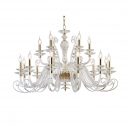 8576+12/C gold polished (М0070814) Большая люстра Newport, 8570