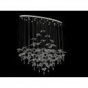 8220/140 С oval chrome (М0071691) Каскадная люстра Newport, 8200