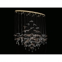 8220/140 С oval gold polished (М0071615) Каскадная люстра Newport, 8200