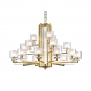 4412+6+3/C mat.gold (М0071516) Люстра Newport, 4400