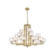 4412+6+3/C mat.gold (М0071516) Люстра Newport, 4400