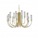 4558+4+4/C mat.gold (М0071545) Люстра Newport, 4550