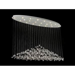 8230/140 С oval white clear (М0071679) Люстра Newport, 8200