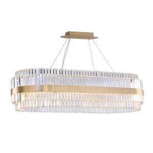 10242/120 oval brass (М0066145) Люстра Newport, 10240