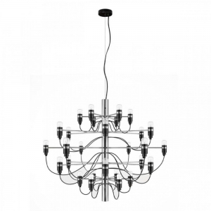 10196/800 Chrome Подвесная люстра LOFT IT, Gino