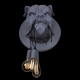 10177 Grey Настенный светильник LOFT IT, Bulldog