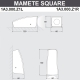 1A3.000.000.WXZ1L Фасадный светильник Fumagalli, Mamete