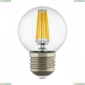 933822 Лампа светодиодная FILAMENT G50 E27 6W 2800K Lightstar (Лайтстар), LED