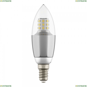 940544 Лампа светодиодная C35 E14 7W 4200K Lightstar (Лайтстар), LED