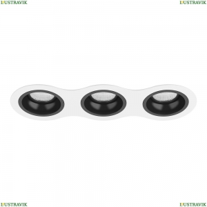 D636070707 Встраиваемый точечный светильник Domino Round Lightstar (Лайтстар), Domino