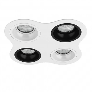 D64606070607 Встраиваемый точечный светильник Domino Round Lightstar, Domino